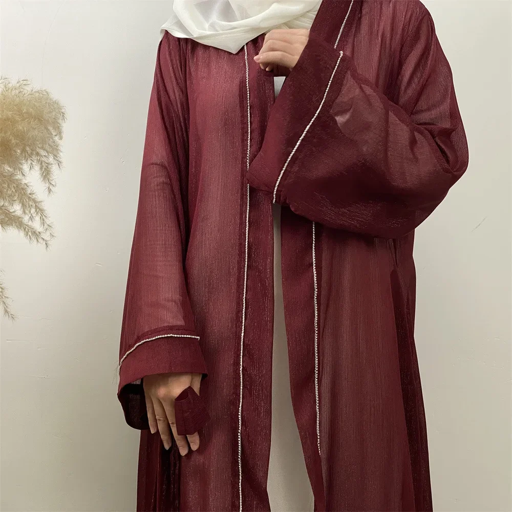Dubai Diamonds Abayas Luxury Muslim Dress Femme Musulmane Jalabiya Eid Djellaba Ramadan Kebaya Open Abaya Kimono Cardigan Kaftan
Dubai Diamonds Abayas Luxury Muslim Dress Femme Musulmane Jalabiya Eid Djellaba Ramadan Kebaya Open Abaya Kimono Cardigan Kaftan