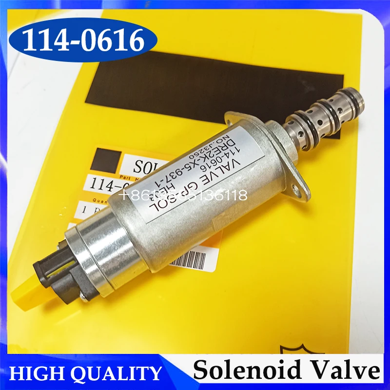 114-0616 1140616 Hydraulic Pump Solenoid Valve for E330C/325B/322B/345B Proportional Valve Excavator Parts
114-0616 1140616 Hydraulic Pump Solenoid Valve for E330C/325B/322B/345B Proportional Valve Excavator Parts