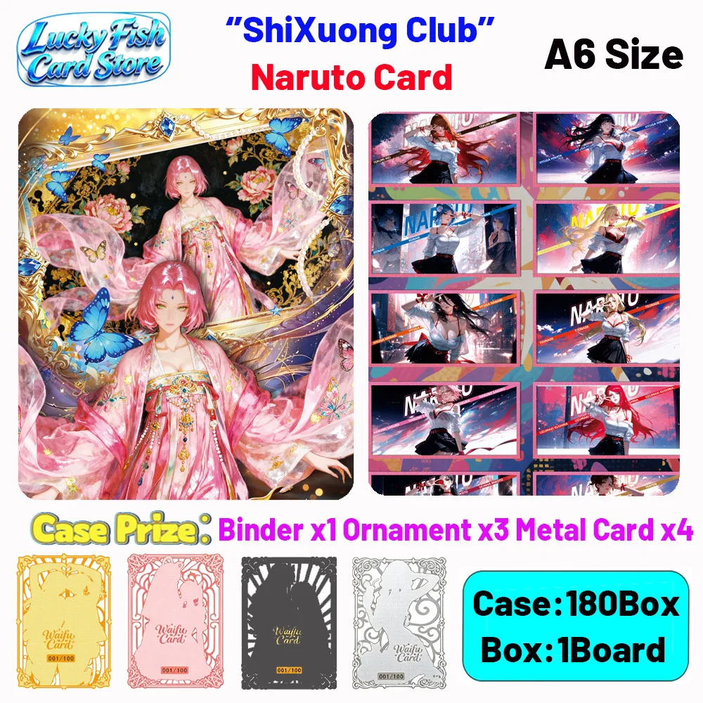 Wholesale 2026 New ShiXuong Creative Studio Naruto Cards A6 Size Boards Children's Toys Birthday Gifts
Wholesale 2026 New ShiXuong Creative Studio Naruto Cards A6 Size Boards Children's Toys Birthday Gifts