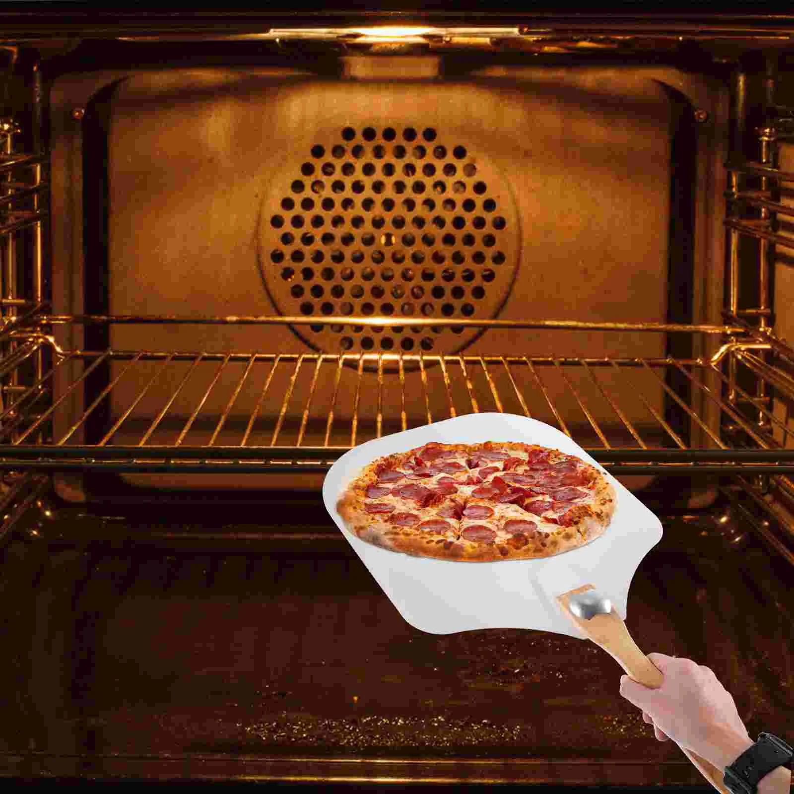 Pizza Spatula Stainless Steel Peel Wood Handle Kitchen BBQ Paddle Wooden
Pizza Spatula Stainless Steel Peel Wood Handle Kitchen BBQ Paddle Wooden