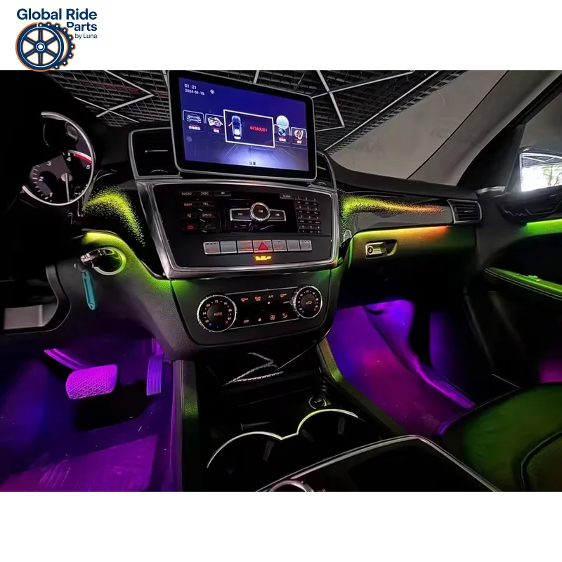 Suitable for Mercedes Benz GLE/GLS/GL/ML W166 Atmosphere Strip Decoration Upgrade 64 Colors LED Car Interior Ambient Lighting
Suitable for Mercedes Benz GLE/GLS/GL/ML W166 Atmosphere Strip Decoration Upgrade 64 Colors LED Car Interior Ambient Lighting