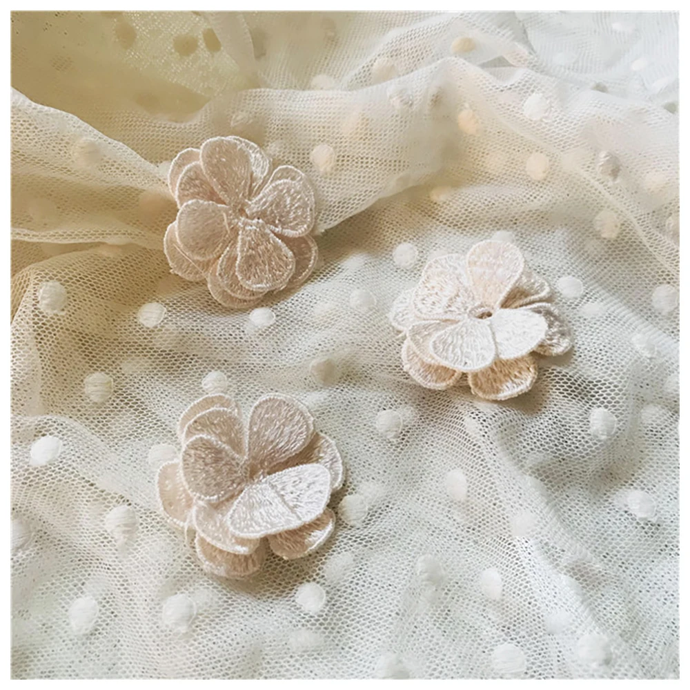 Flower Appliques 15pcs Beige Brown Embroidery Floral Patches for Dress Sweater Clothes Mending Holes 4cm 1.6" Wide L14F10
Flower Appliques 15pcs Beige Brown Embroidery Floral Patches for Dress Sweater Clothes Mending Holes 4cm 1.6" Wide L14F10
