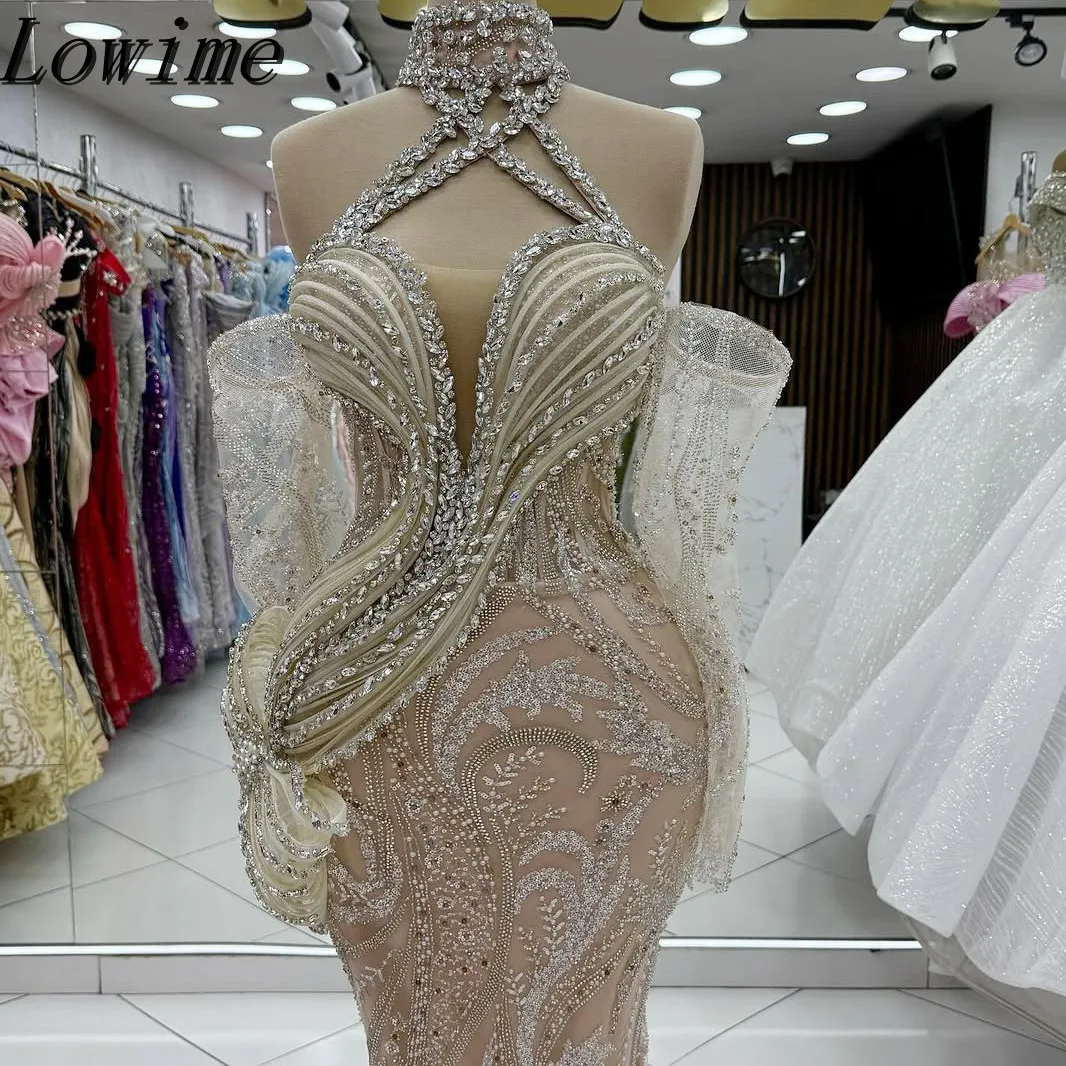 Luxury Dubai Evening Dress for Women Pearl Beaded Mermaid Gown with Long Sleeves And Tassels Customizable Party Robe
Luxury Dubai Evening Dress for Women Pearl Beaded Mermaid Gown with Long Sleeves And Tassels Customizable Party Robe