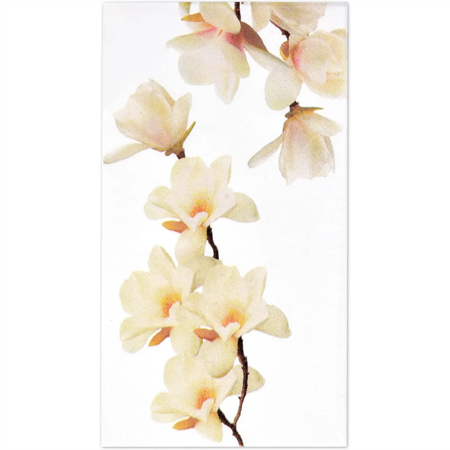 White Orchid Floral Guest Napkins 100 Count Disposable Paper Hand Towels for Party Wedding Buffet Decor
White Orchid Floral Guest Napkins 100 Count Disposable Paper Hand Towels for Party Wedding Buffet Decor