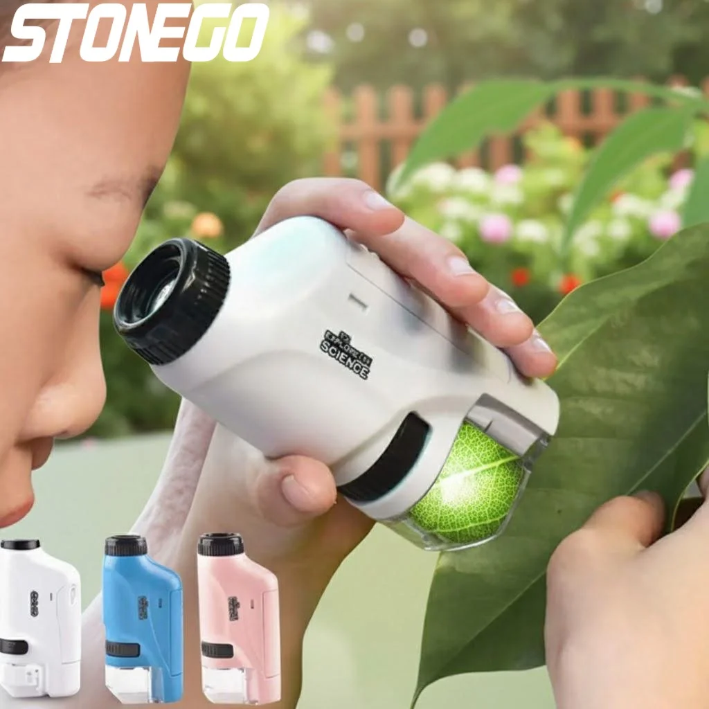 Portable Handheld 60X-100X Scientific Microscope Optical Lens for Darwin Experiment Observation
Portable Handheld 60X-100X Scientific Microscope Optical Lens for Darwin Experiment Observation