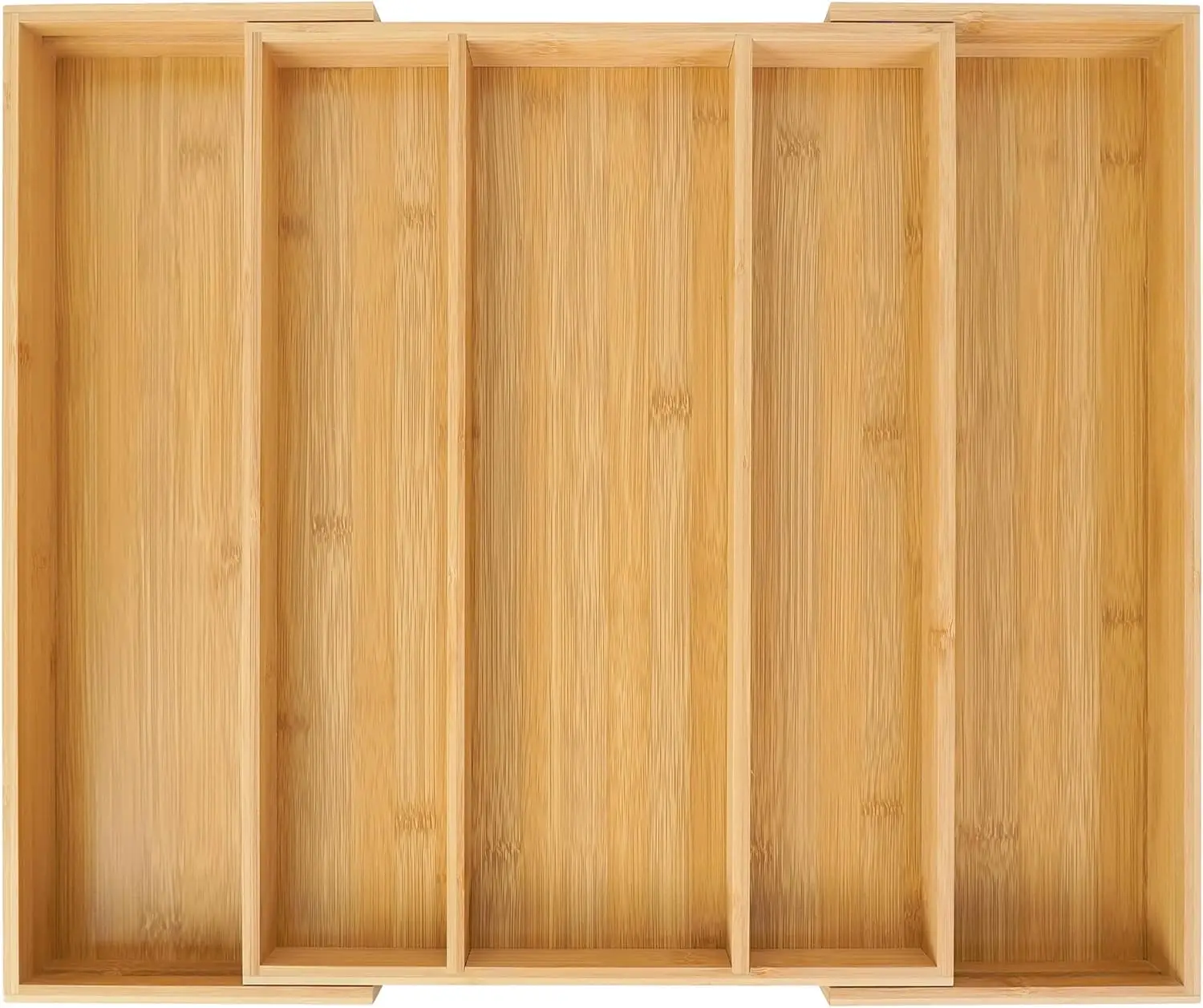 Bamboo Expandable Kitchen Drawer Organizer, Adjustable Utensil Holder and Cutlery Tray Organiser
Bamboo Expandable Kitchen Drawer Organizer, Adjustable Utensil Holder and Cutlery Tray Organiser