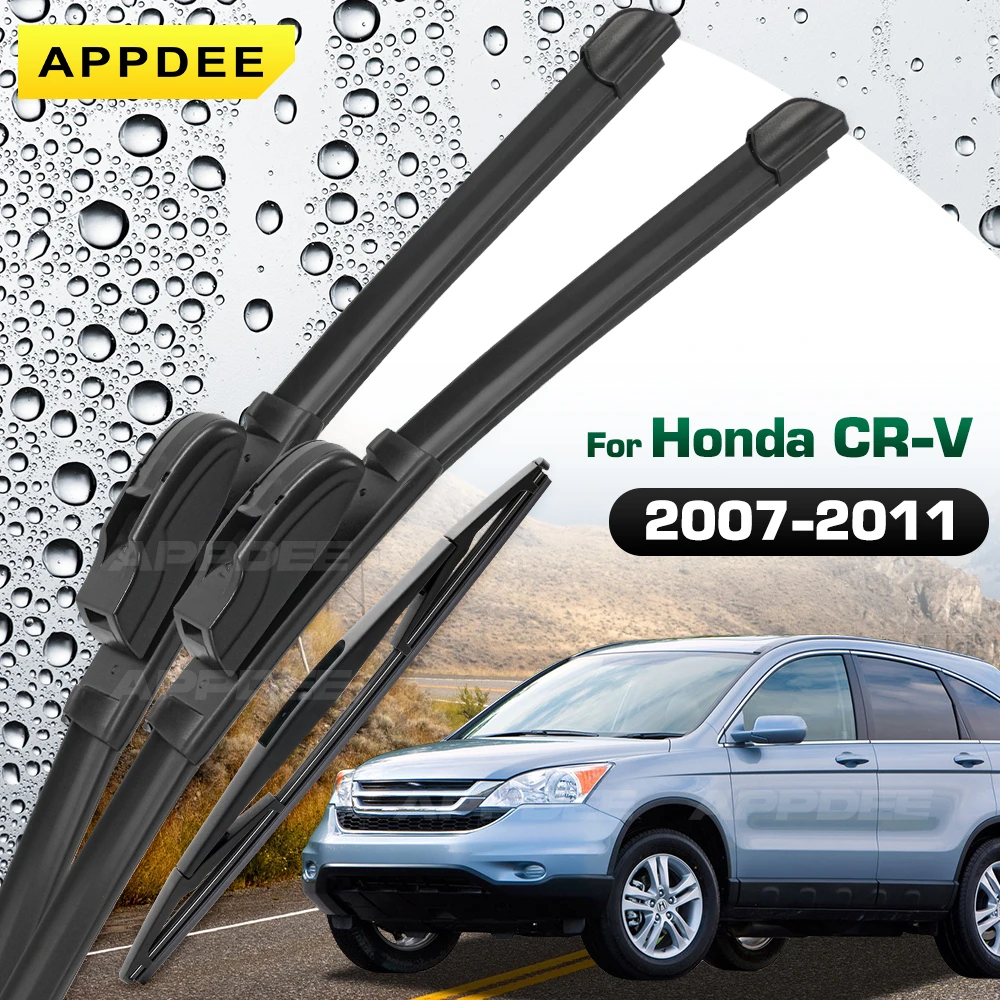 Silicone & Rubber Wiper For Honda CR-V CRV MK3 2007-2011 Front & Rear Wiper Blades Windshield Windscreen Window Brushes
Silicone & Rubber Wiper For Honda CR-V CRV MK3 2007-2011 Front & Rear Wiper Blades Windshield Windscreen Window Brushes