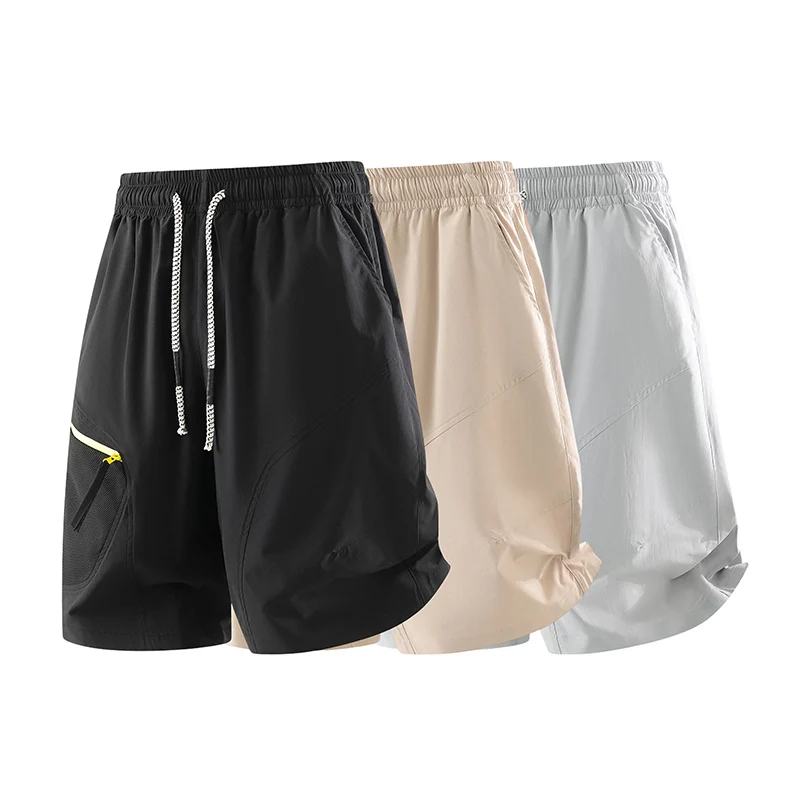 Men's Tech Shorts - Zippered Side Pocket Casual Shorts | Loose Fit Stretch Cargo Shorts with Adjustable Drawstring for Outdoor
Men's Tech Shorts - Zippered Side Pocket Casual Shorts | Loose Fit Stretch Cargo Shorts with Adjustable Drawstring for Outdoor