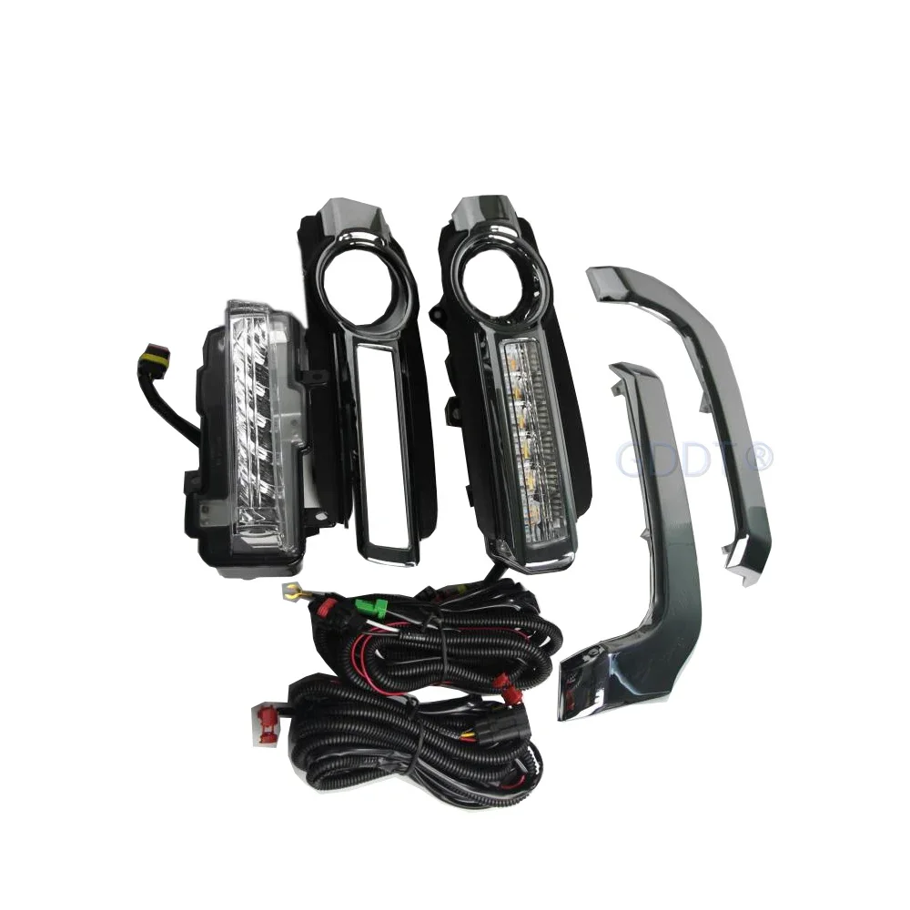 7 Piece Kit Dual Color Daytime Running Driving Light for Montero V98 Led DRL for Pajero Turn Signal Lamp for Shogun V97 V87
7 Piece Kit Dual Color Daytime Running Driving Light for Montero V98 Led DRL for Pajero Turn Signal Lamp for Shogun V97 V87