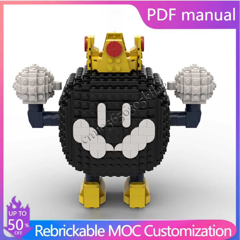 476 шт. изысканная фигурка робота в форме черного шара, модель на заказ, строительный блок, креативная сборная игрушка, детские рождественские подарки-сюрпризы
476 шт. изысканная фигурка робота в форме черного шара, модель на заказ, строительный блок, креативная сборная игрушка, детские рождественские подарки-сюрпризы