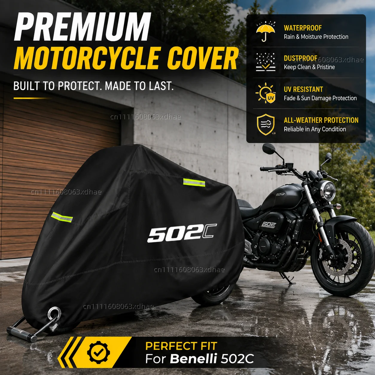 Outdoor Motorcycle Cover Waterproof Full Protection 190T Oxford Cloth For For Benelli 502C 502c 502 c
Outdoor Motorcycle Cover Waterproof Full Protection 190T Oxford Cloth For For Benelli 502C 502c 502 c