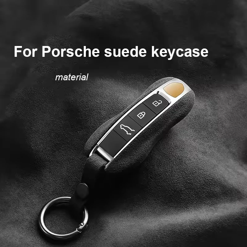 For Porsche Cayenne 92A 9YA 2018-2024 Panamera 971 2017-2025 911 992 2020-2023 Taycan, Super Suede Key Case Cover Keychain
For Porsche Cayenne 92A 9YA 2018-2024 Panamera 971 2017-2025 911 992 2020-2023 Taycan, Super Suede Key Case Cover Keychain