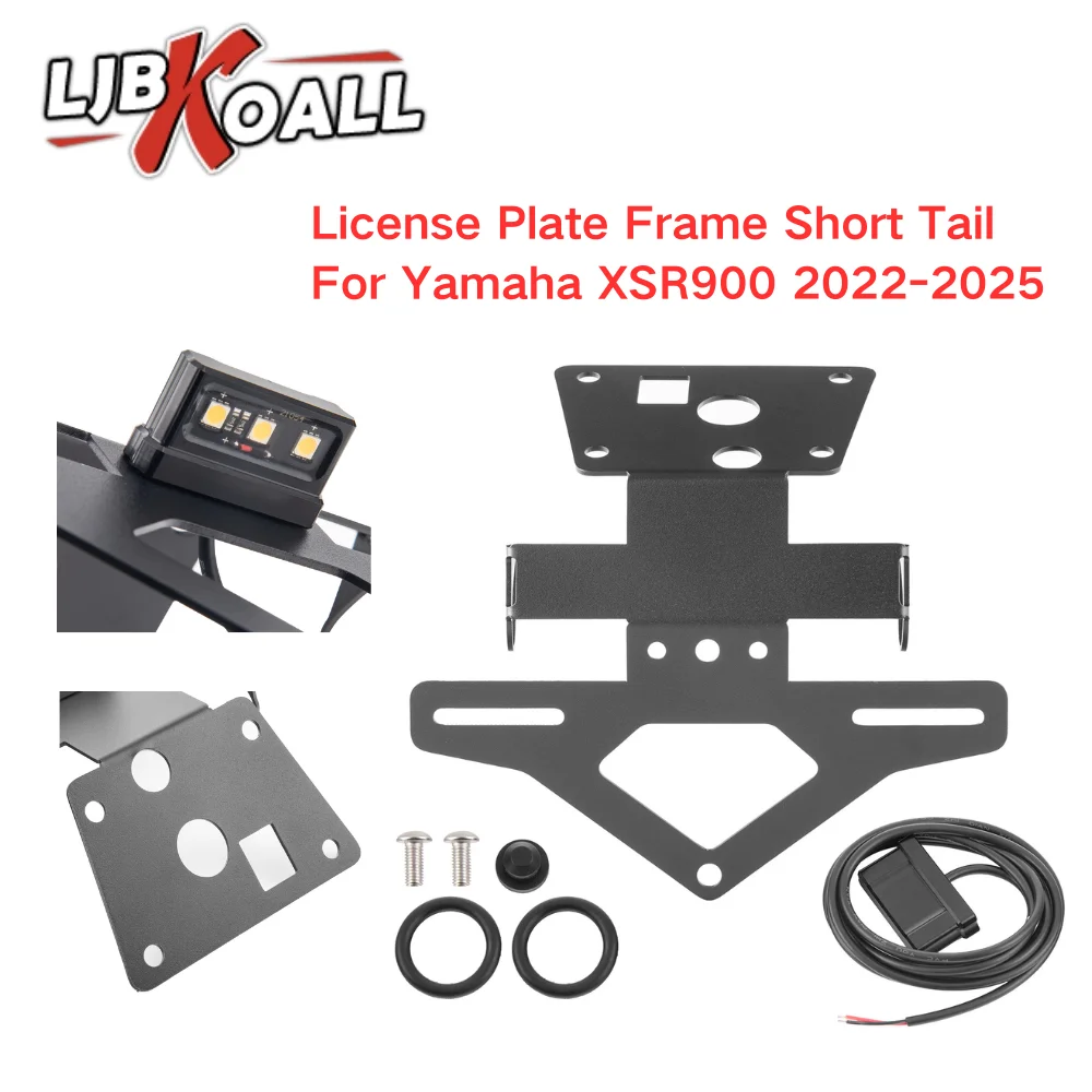 LJBKOALL XSR900 XSR900 Кронштейн номерного знака для Yamaha XSR900 XSR 900, кронштейн для крепления рамки заднего номерного знака 2022-2025
LJBKOALL XSR900 XSR900 Кронштейн номерного знака для Yamaha XSR900 XSR 900, кронштейн для крепления рамки заднего номерного знака 2022-2025