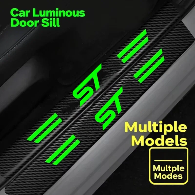 For Ford ST Logo Luminous Door Threshold Stickers Scuff Scratch Car Door Threshold Protective Trunk Strips Anti kick Stickers
For Ford ST Logo Luminous Door Threshold Stickers Scuff Scratch Car Door Threshold Protective Trunk Strips Anti kick Stickers