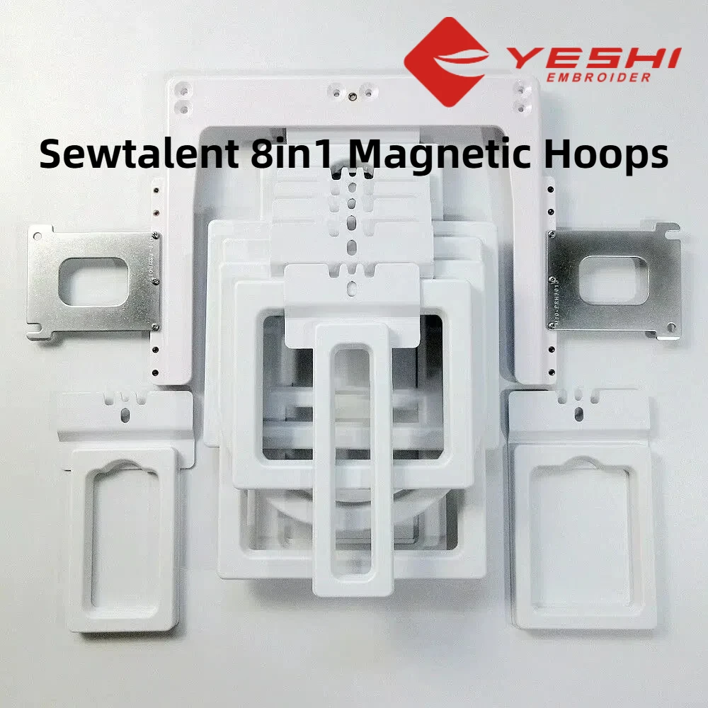 Yeshi Embroidery Magnetic Hoop Sewtalent Magnet Fast Magna Hoop 8in1 Kit For Yeshi Commercial Machine Mighty Hoop MaggieFrame
Yeshi Embroidery Magnetic Hoop Sewtalent Magnet Fast Magna Hoop 8in1 Kit For Yeshi Commercial Machine Mighty Hoop MaggieFrame