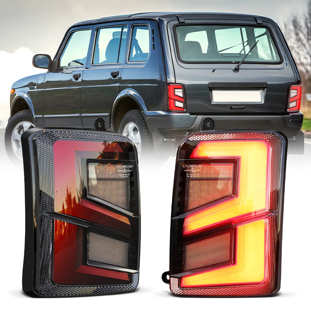 Car LED Rear lights for Lada Niva 4x4 Led Taillights Stop Brake Reversing Turn Signal DRL Running Light for Lada 4X4 Niva 1995 +
Car LED Rear lights for Lada Niva 4x4 Led Taillights Stop Brake Reversing Turn Signal DRL Running Light for Lada 4X4 Niva 1995 +