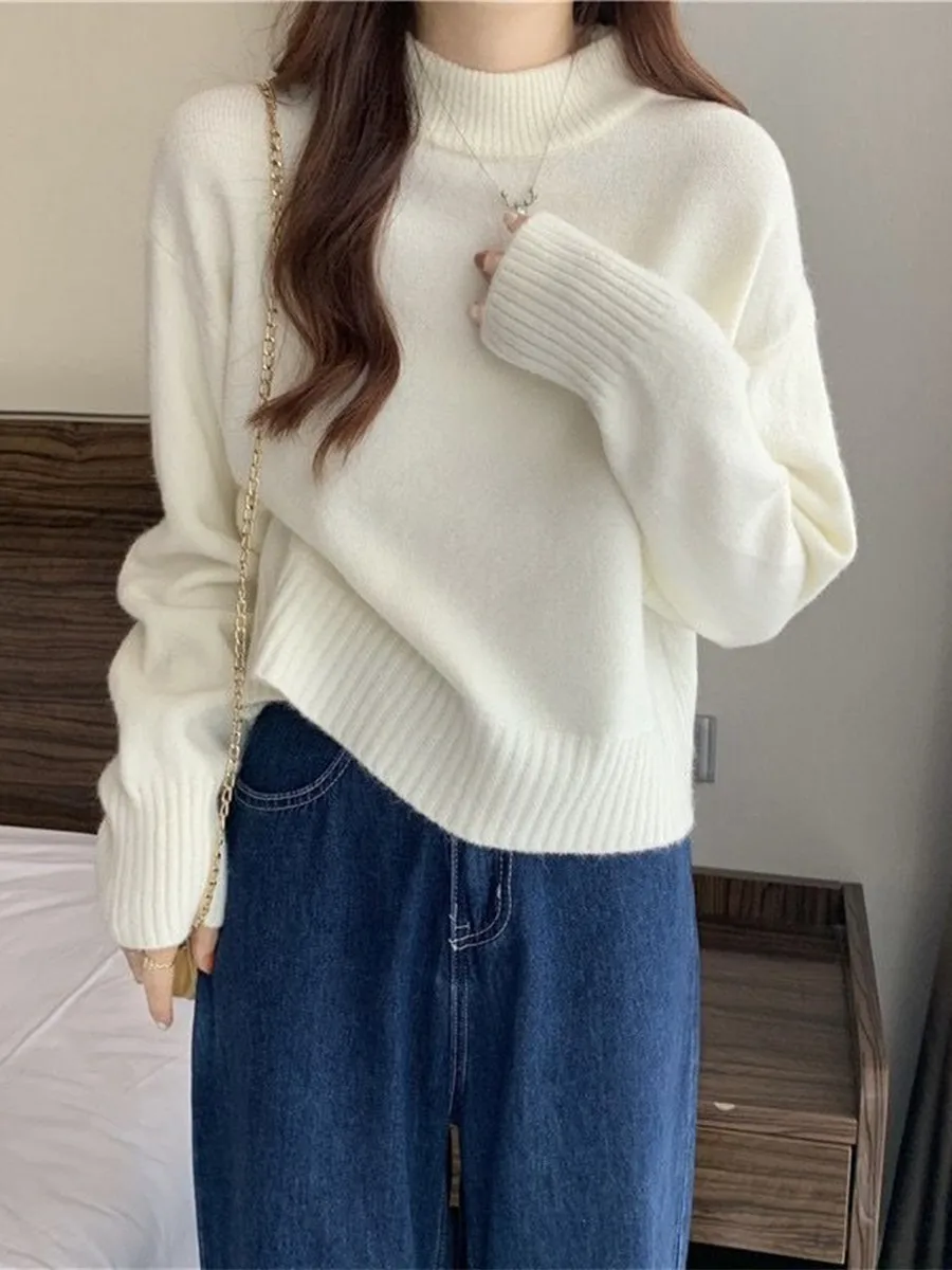 Свободная трикотажная основа Long Sve irt, женская осенне-зимняя новинка, корейская версия, маленький размер, нежная свободная внутренняя одежда Thi...
Свободная трикотажная основа Long Sve irt, женская осенне-зимняя новинка, корейская версия, маленький размер, нежная свободная внутренняя одежда Thi...