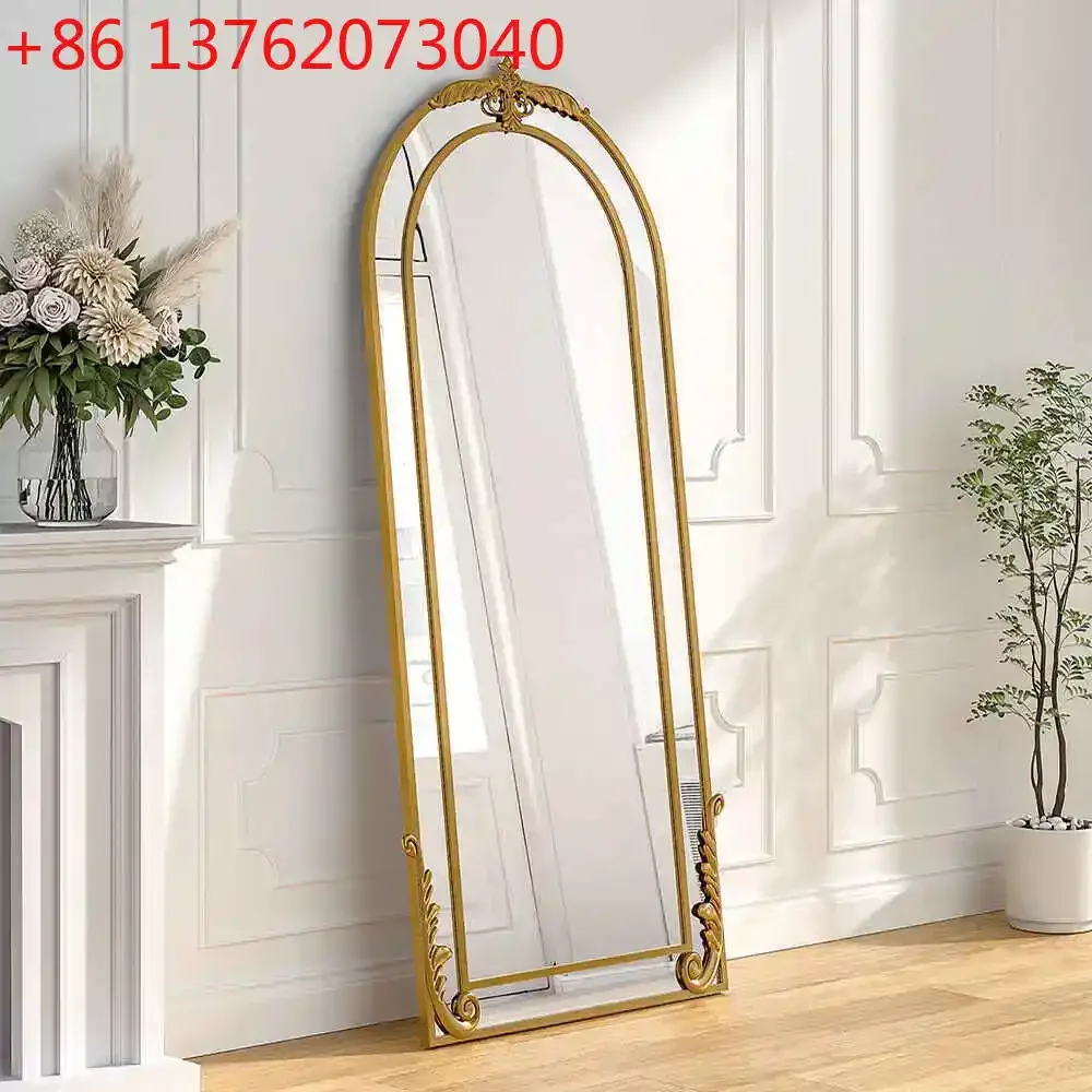 French retro dressing light luxury floor mirror American full body bedroom fitting mirror
French retro dressing light luxury floor mirror American full body bedroom fitting mirror