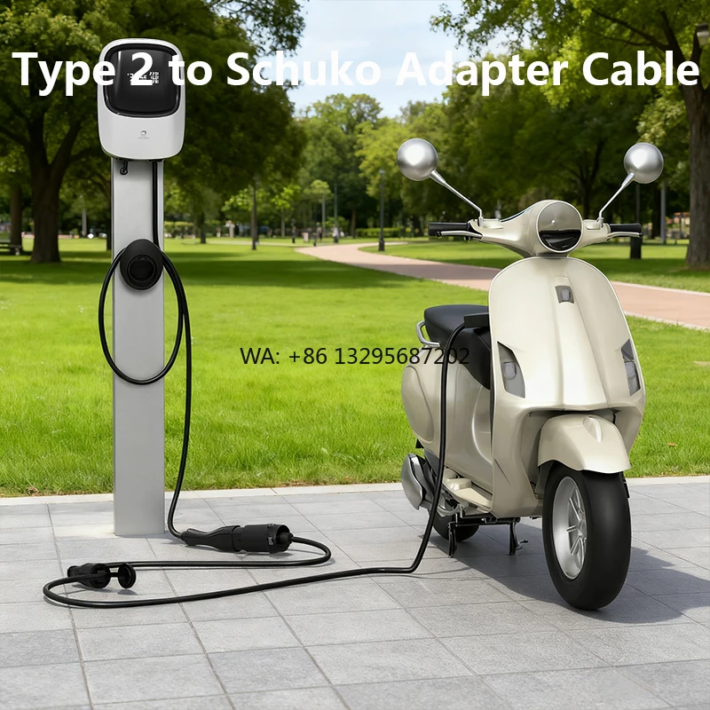 New 16A Type 2 Outlet to Schuko EV Charger Adapter VDE 0620 Certified for Powered Tools SUPERGENIE FD05
New 16A Type 2 Outlet to Schuko EV Charger Adapter VDE 0620 Certified for Powered Tools SUPERGENIE FD05