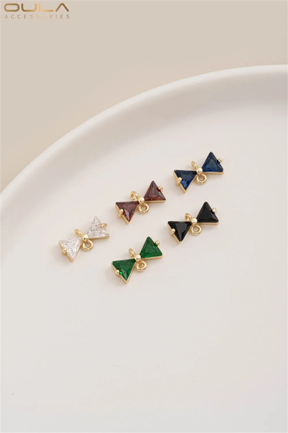 1pcs 14K Gold-plated Zirconium Bow Double Pendant Bow Tie Accessories Handcrafted Earrings Hairpin Ornaments and Accessories
1pcs 14K Gold-plated Zirconium Bow Double Pendant Bow Tie Accessories Handcrafted Earrings Hairpin Ornaments and Accessories