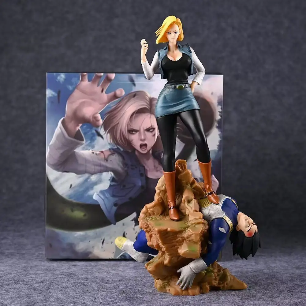 26cm Dragon Ball Z Android 18 lazuli Anime Doll Action Figure PVC toys Collection figures for friends gifts
26cm Dragon Ball Z Android 18 lazuli Anime Doll Action Figure PVC toys Collection figures for friends gifts