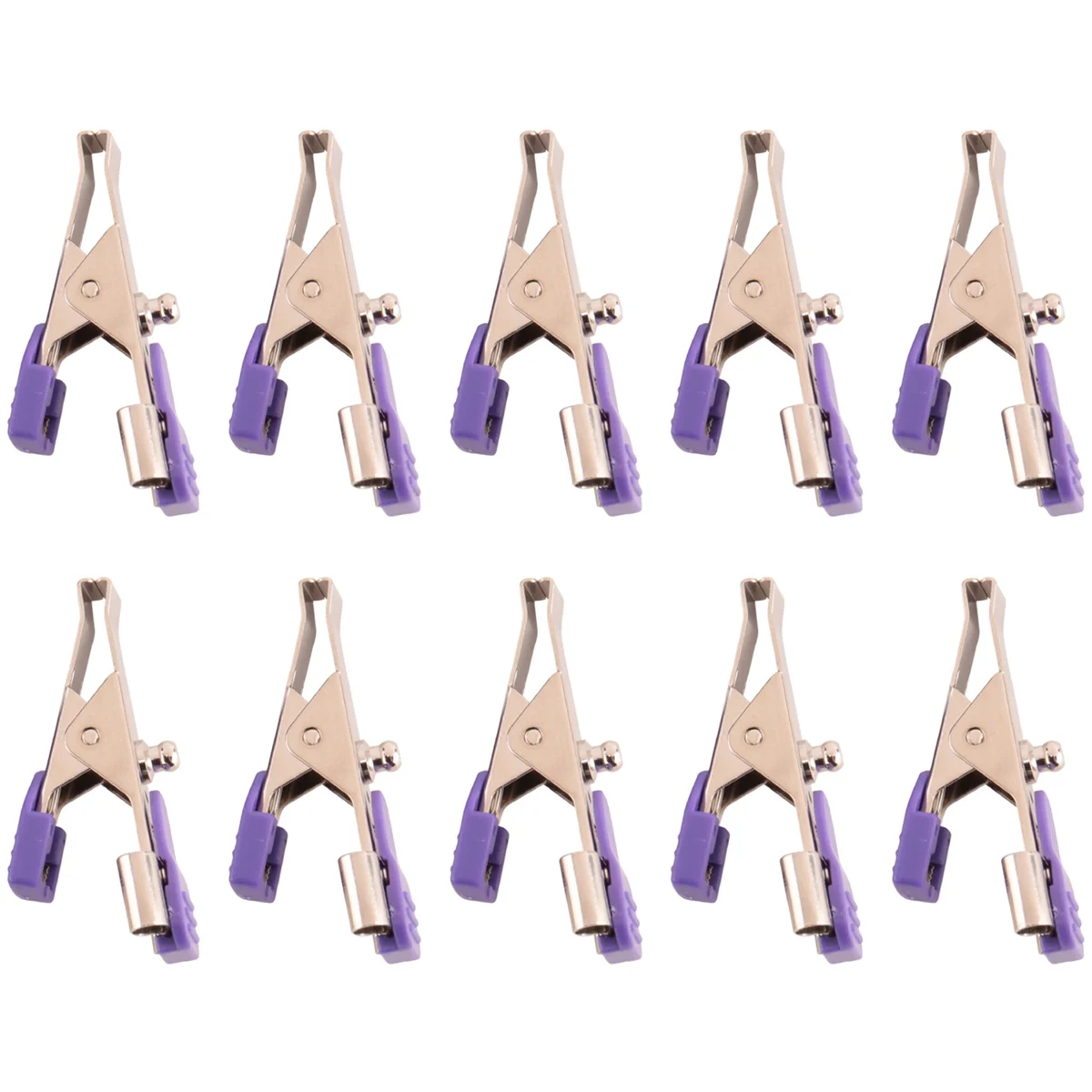 Hot sale 10Pcs Reusable ECG/EKG Alligator Clip Electrodes for Animals, Pets, Dogs, Cats and Veterinary, Used to Fix Cables
Hot sale 10Pcs Reusable ECG/EKG Alligator Clip Electrodes for Animals, Pets, Dogs, Cats and Veterinary, Used to Fix Cables