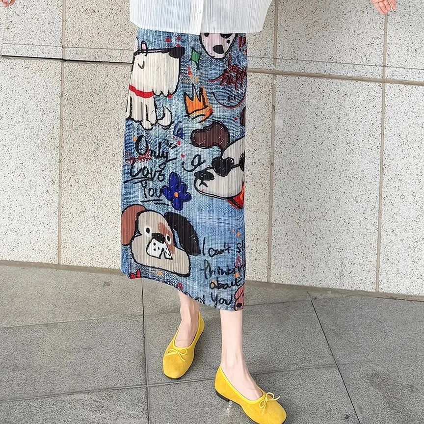 Women Half Skirt 2025 Summer New Dog Graffiti Print Design Loose Stretch Fashion Female Half Skirt Outdoor Casual Wear
Women Half Skirt 2025 Summer New Dog Graffiti Print Design Loose Stretch Fashion Female Half Skirt Outdoor Casual Wear