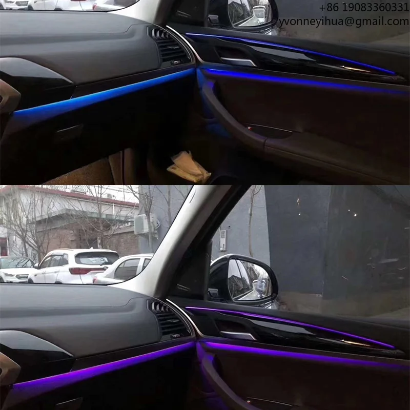 X3/X4 8/11colors Car Decorative Auto Ambient Light Led Strip For BMW F25/G01/F26/G02 Tuning Car Accessories
X3/X4 8/11colors Car Decorative Auto Ambient Light Led Strip For BMW F25/G01/F26/G02 Tuning Car Accessories