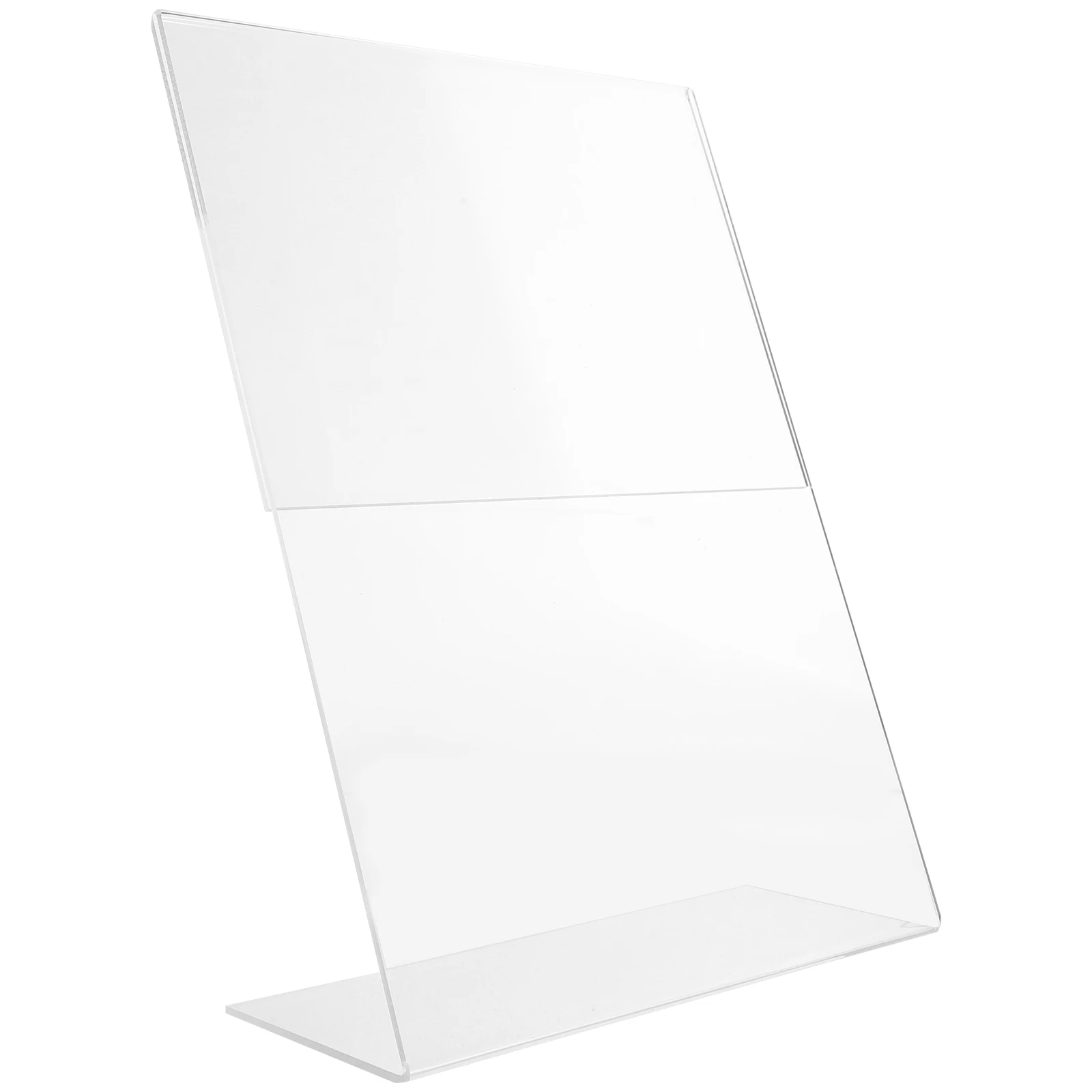 Acrylic Table Sign Holder A4 210x297mm Clear Display Stand for Desk Menu Wedding Party Banquet Buffet Storage Rack
Acrylic Table Sign Holder A4 210x297mm Clear Display Stand for Desk Menu Wedding Party Banquet Buffet Storage Rack