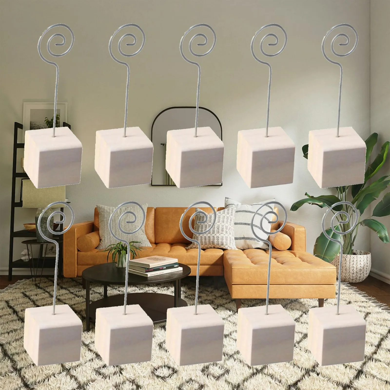 10x Table Number Holder Versatile with Wooden Base Decorative Table Picture Clip for Office Home Dining Room Restaurant Birthday
10x Table Number Holder Versatile with Wooden Base Decorative Table Picture Clip for Office Home Dining Room Restaurant Birthday