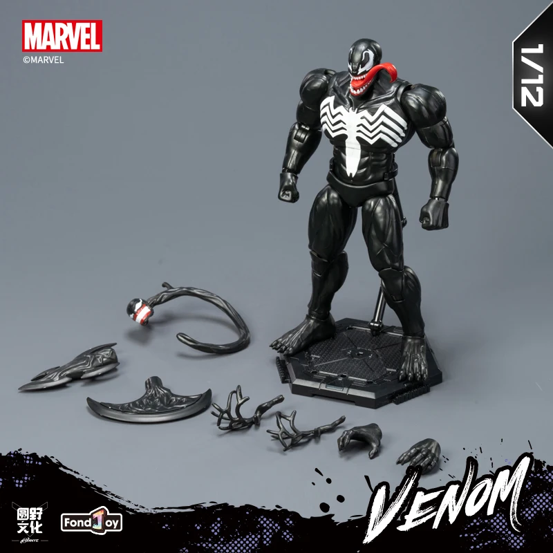 New Original Fondjoy Venom Model Kit 1/12 Venom Action Figure Assembly Infinity Saga Abs Joint Movable Kid Toy Gift
New Original Fondjoy Venom Model Kit 1/12 Venom Action Figure Assembly Infinity Saga Abs Joint Movable Kid Toy Gift