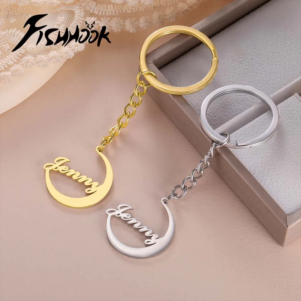 Fishhook Фотообои с индивидуальным именем, рождественский подарок для женщин и мужчин, ювелирные изделия из нержавеющей стали
Fishhook Фотообои с индивидуальным именем, рождественский подарок для женщин и мужчин, ювелирные изделия из нержавеющей стали