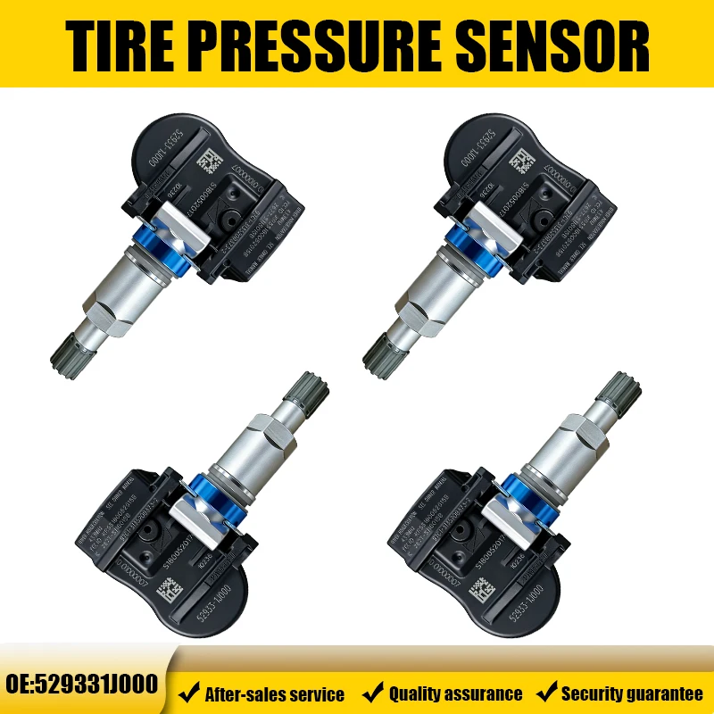1/4PCS Tire Pressure Monitoring Sensor TPMS 529331J000 For KIA Sorento Optima Hyundai Sonata iX20 Compatible With S180052012H
1/4PCS Tire Pressure Monitoring Sensor TPMS 529331J000 For KIA Sorento Optima Hyundai Sonata iX20 Compatible With S180052012H