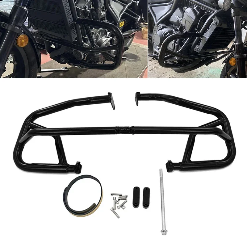 CMX1100 Motorcycle Highway Crash Bars Engine Tank Guard Bar Bumper Stunt Cage Protector Fit For HONDA Rebel CMX 1100 2021-2024
CMX1100 Motorcycle Highway Crash Bars Engine Tank Guard Bar Bumper Stunt Cage Protector Fit For HONDA Rebel CMX 1100 2021-2024