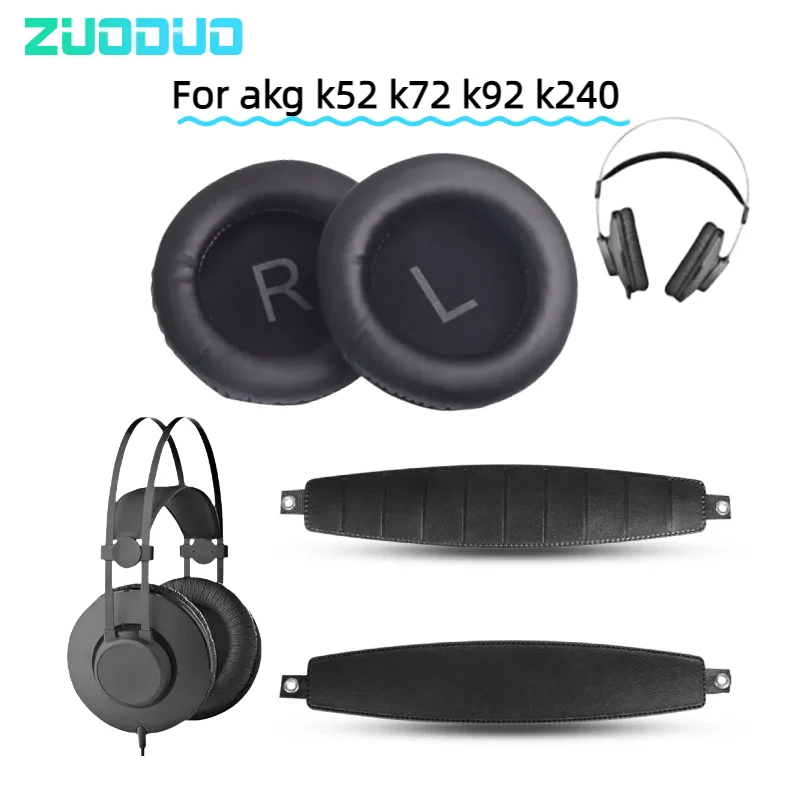 Replacement Ear Pads or Headband for AKG k52 k72 k92 k240 Headphones Ear Cushions, Headset Earpads, Ear Cups Earmuffs
Replacement Ear Pads or Headband for AKG k52 k72 k92 k240 Headphones Ear Cushions, Headset Earpads, Ear Cups Earmuffs
