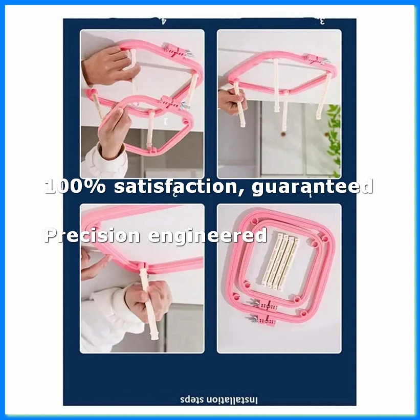 Double Layer ABS Embroidery Stand Hoop Desktop Handmade Craft Frames for Poking, French Embroidery A-A49I
Double Layer ABS Embroidery Stand Hoop Desktop Handmade Craft Frames for Poking, French Embroidery A-A49I