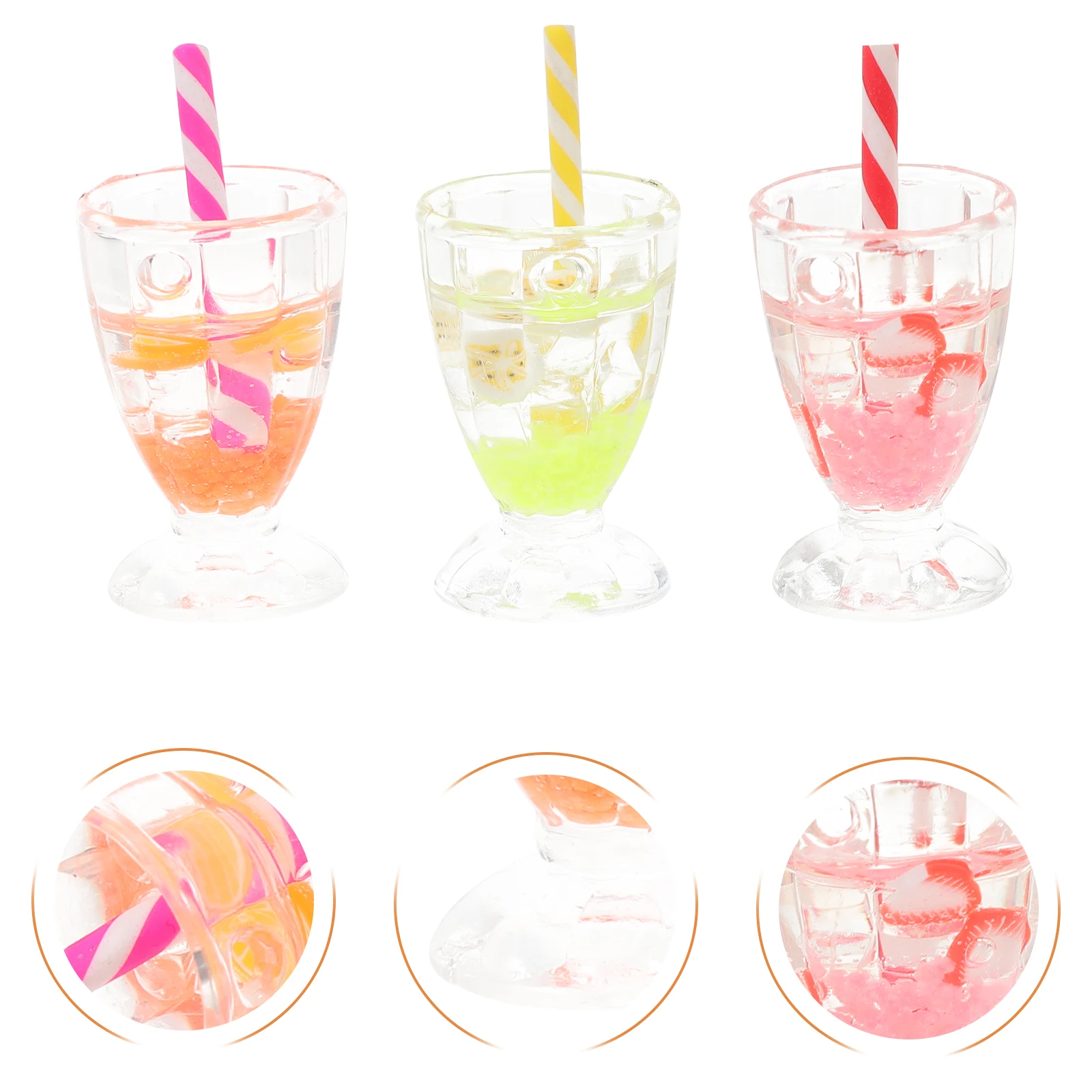 6pcs Mini House Ice Cream Goblet Realistic Resin ange Green Durability Decorative Cups Accessories Play
6pcs Mini House Ice Cream Goblet Realistic Resin ange Green Durability Decorative Cups Accessories Play