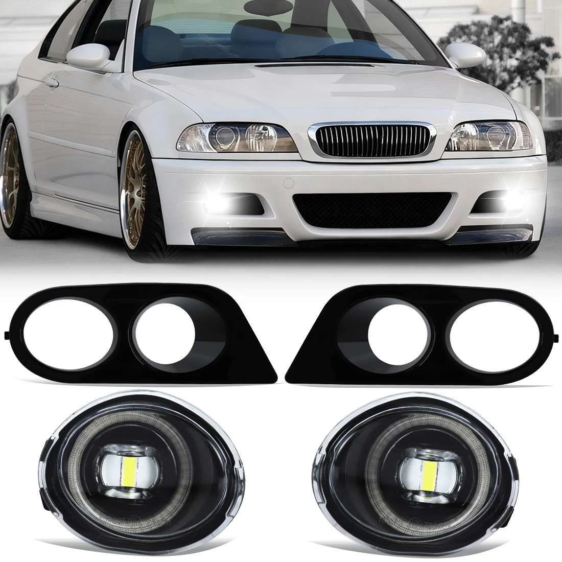 2 шт., крышка противотуманной фары для BMW E46 M3 2001- 2006, светодиодная противотуманная фара, передний бампер, крышка противотуманной фары с двумя отверстиями
2 шт., крышка противотуманной фары для BMW E46 M3 2001- 2006, светодиодная противотуманная фара, передний бампер, крышка противотуманной фары с двумя отверстиями