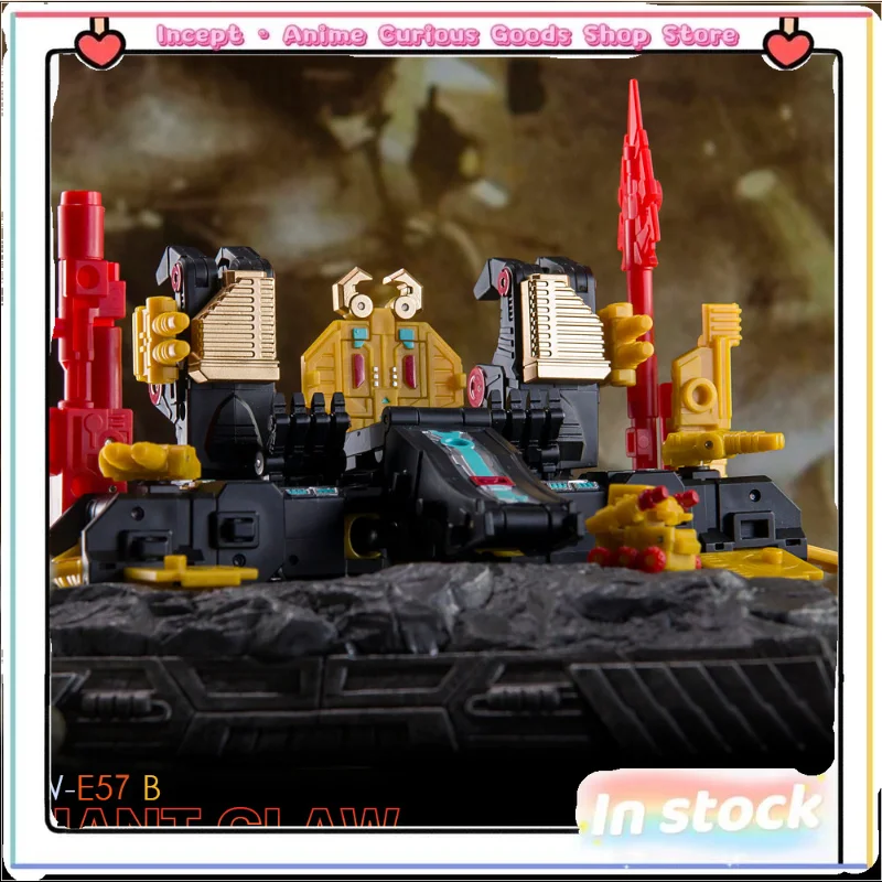 В наличии: Коллекционная игрушка-трансформер Doctor Wu DWE57B Dark Sark Giant Four-Transformation Mecha (миниатюрная масштабная модель)
В наличии: Коллекционная игрушка-трансформер Doctor Wu DWE57B Dark Sark Giant Four-Transformation Mecha (миниатюрная масштабная модель)