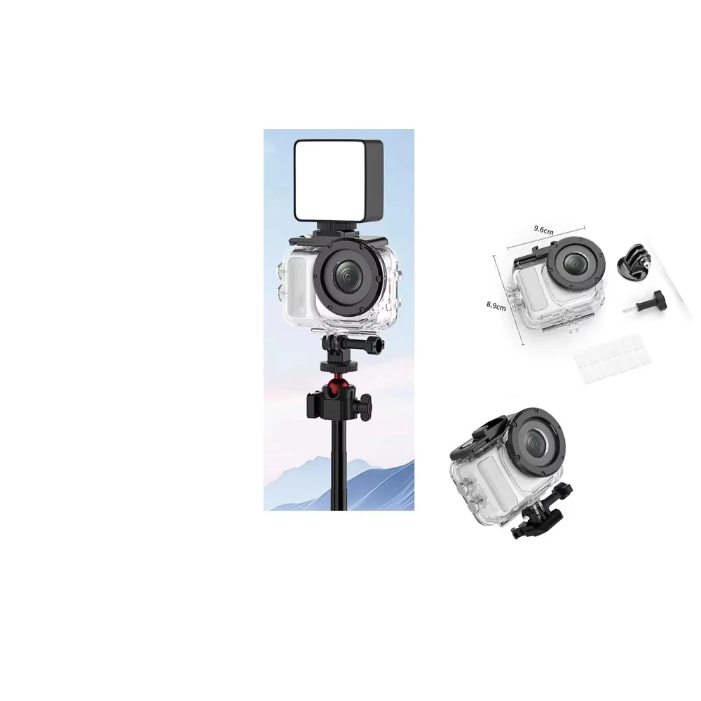 Waterproof Case for Insta360 GO Ultra Action Camera Diving Case Protective Accessories
Waterproof Case for Insta360 GO Ultra Action Camera Diving Case Protective Accessories