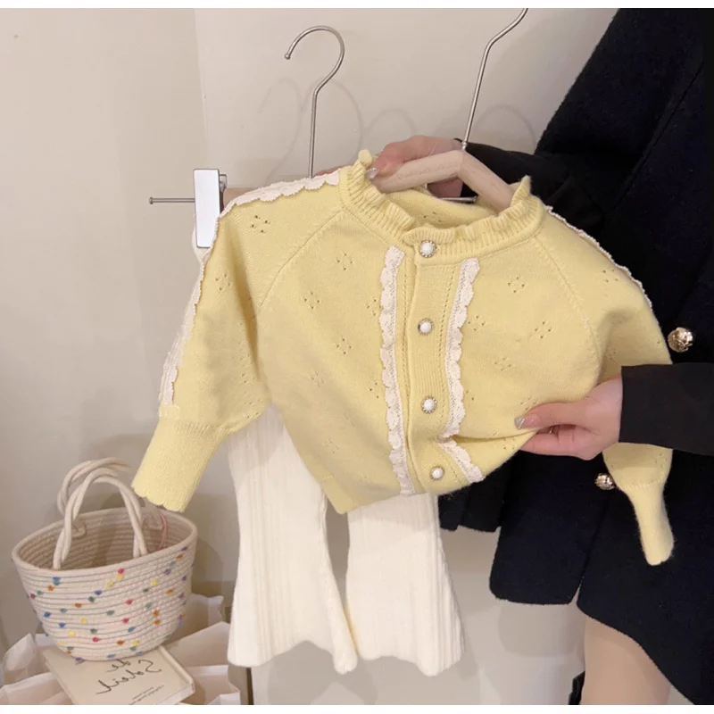 Girl's Knitted Cardigan New Children's Clothing Children's Spring Clothes Fashionable Sweater Coat Baby Fashionable Top Fashion
Girl's Knitted Cardigan New Children's Clothing Children's Spring Clothes Fashionable Sweater Coat Baby Fashionable Top Fashion