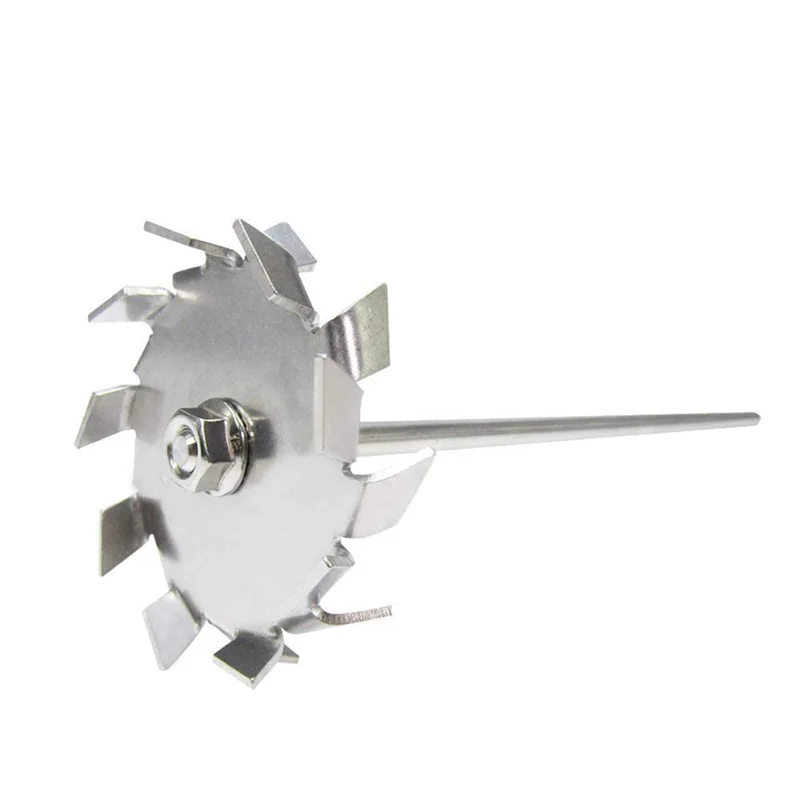 ABKJ-Dispersion Impeller Disperser Blade Impeller 6Cm Disc Dispersion Rod (2.36Inch Disc With 0.31X 11.8Inch)
ABKJ-Dispersion Impeller Disperser Blade Impeller 6Cm Disc Dispersion Rod (2.36Inch Disc With 0.31X 11.8Inch)
