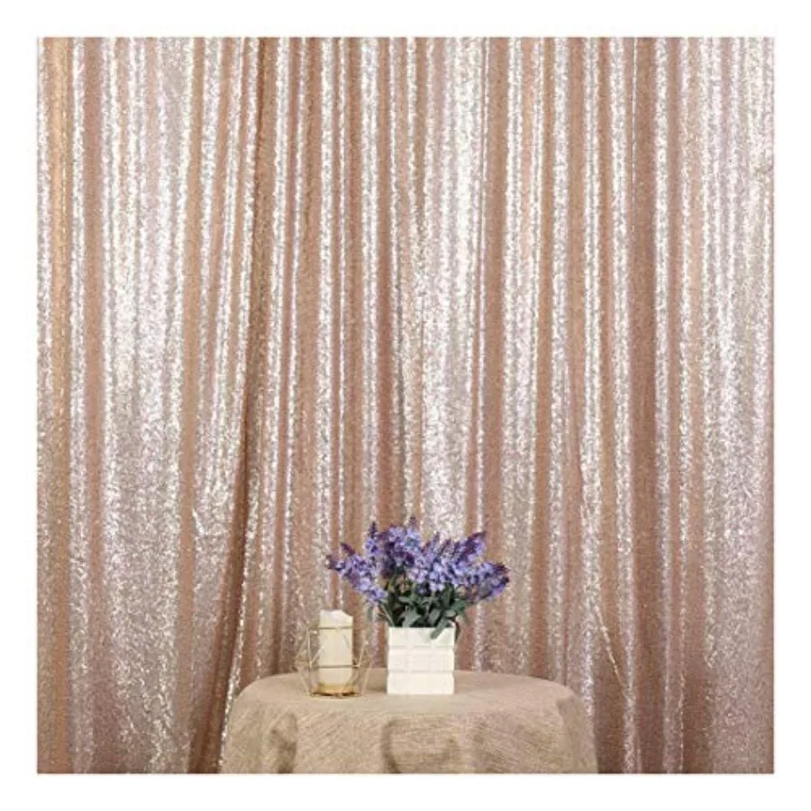 6Feet Feet Sequin Photography Backdrop Curtain for Party Decoration
6Feet Feet Sequin Photography Backdrop Curtain for Party Decoration