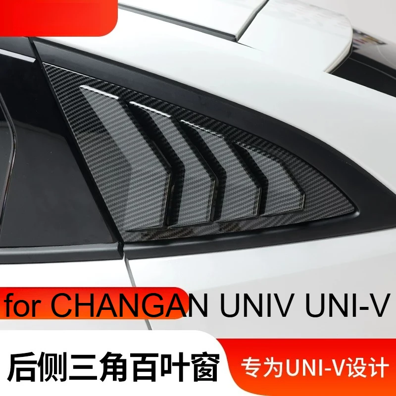 For CHANGAN UNIV UNI-V Rear Window Louver Modification Fake Air Outlet Decorative Accessories CAR Styling
For CHANGAN UNIV UNI-V Rear Window Louver Modification Fake Air Outlet Decorative Accessories CAR Styling