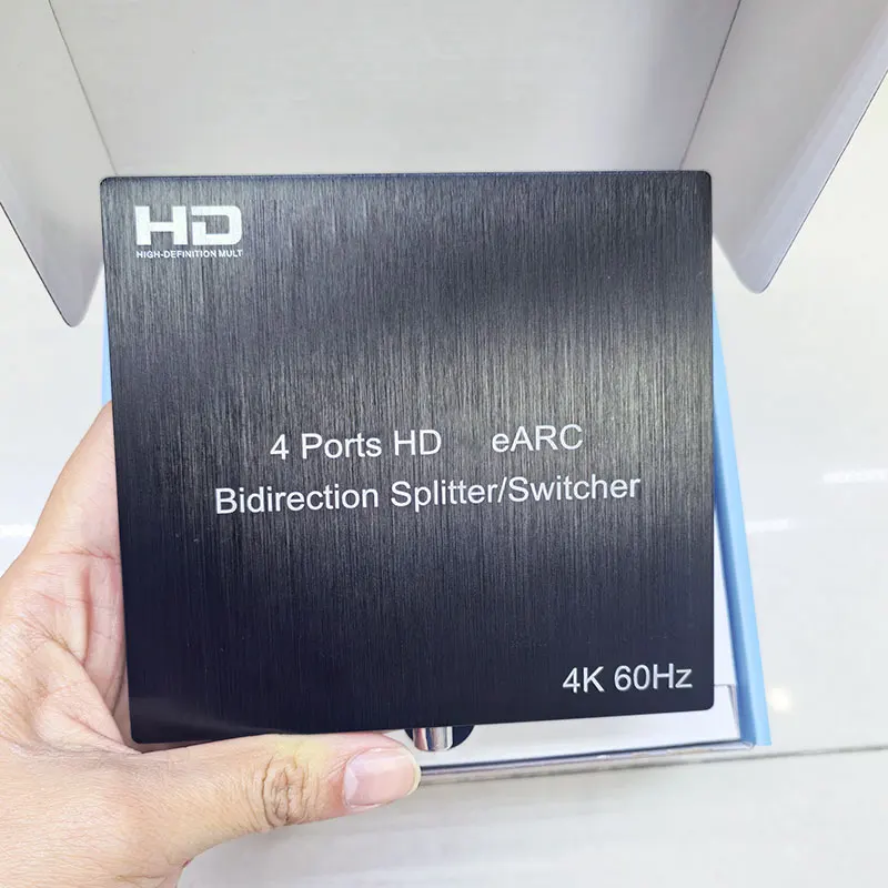 2/ 4 Port Bidirection HDMI-compatible eARC Audio Extractor Switch 4K 60Hz Toslink SPDIF COAXIAL 5.1CH Audio Switcher Splitter
2/ 4 Port Bidirection HDMI-compatible eARC Audio Extractor Switch 4K 60Hz Toslink SPDIF COAXIAL 5.1CH Audio Switcher Splitter