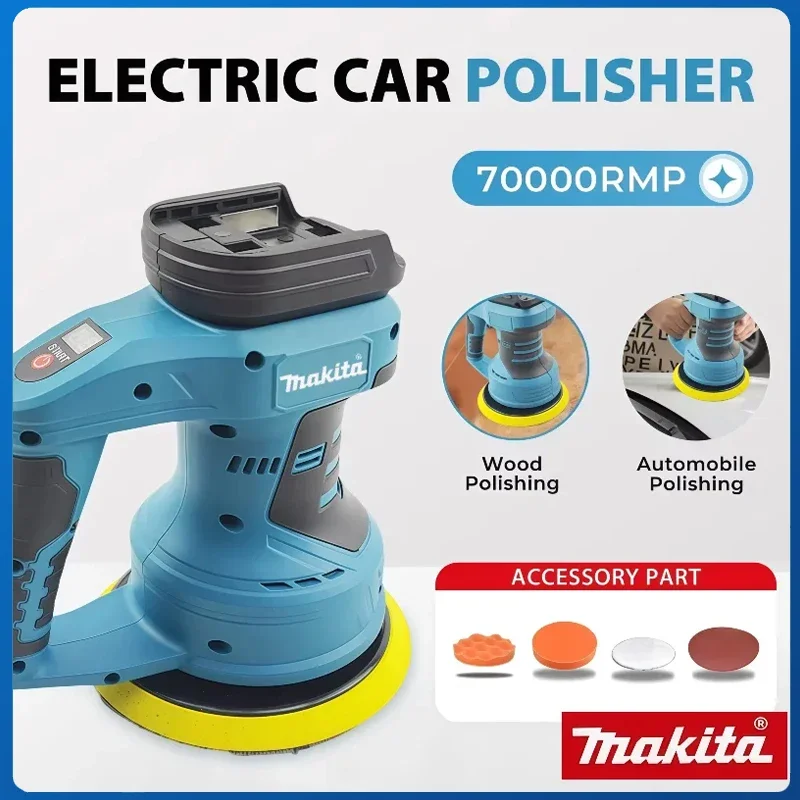 Полировщик Makita, перезаряжаемый беспроводной автомобильный полировщик, 8-ступенчатый регулируемый автоматический электрический восковой шлифовальный инструмент для уплотнения глазури
Полировщик Makita, перезаряжаемый беспроводной автомобильный полировщик, 8-ступенчатый регулируемый автоматический электрический восковой шлифовальный инструмент для уплотнения глазури