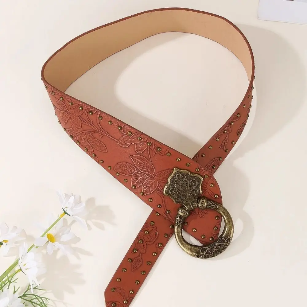 Retro Jeans Decor Rrivet Belt Width Y2k Pu Waistbands Korean Style Fashion Trouser Decoration Dress Decoration
Retro Jeans Decor Rrivet Belt Width Y2k Pu Waistbands Korean Style Fashion Trouser Decoration Dress Decoration