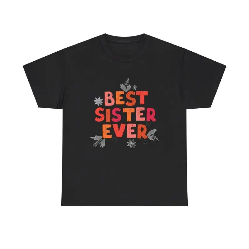 Футболка Best Sister Ever, сибинская любовь, сестра, брат, семейный подарок, милое цветочное искусство
Футболка Best Sister Ever, сибинская любовь, сестра, брат, семейный подарок, милое цветочное искусство