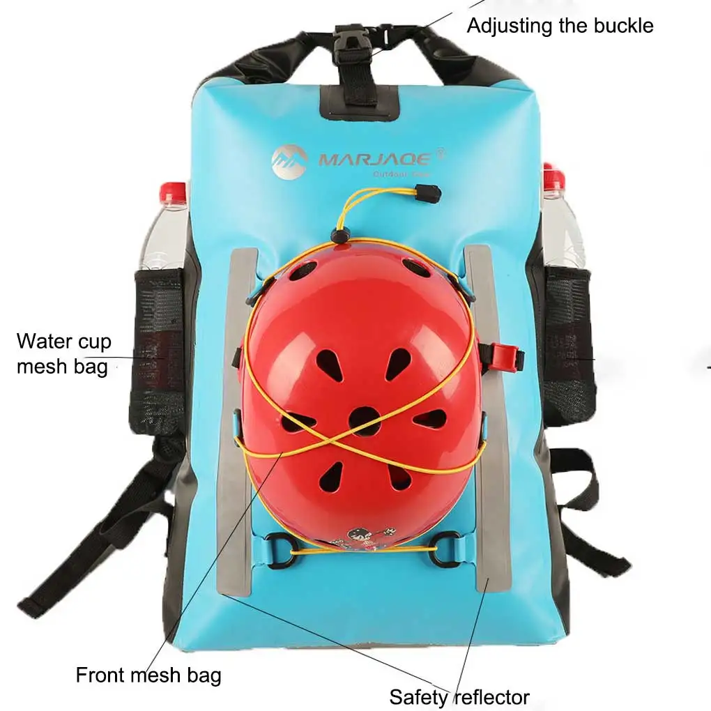 30L Waterproof Backpack Dry Wet Separation High Capacity Kayak Rucksack Reflective Bag for Outdoor Sport Travel
30L Waterproof Backpack Dry Wet Separation High Capacity Kayak Rucksack Reflective Bag for Outdoor Sport Travel