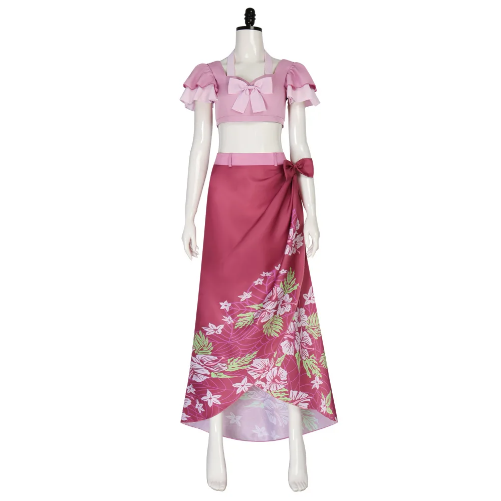 Game Final Fantasy VII Aerith Gainsborough Cosplay Costume Adult Women Halloween Carnival Comic Roleplaying Performance Outfit
Game Final Fantasy VII Aerith Gainsborough Cosplay Costume Adult Women Halloween Carnival Comic Roleplaying Performance Outfit